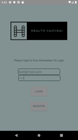 Health Samurai Student App – screenshot 1