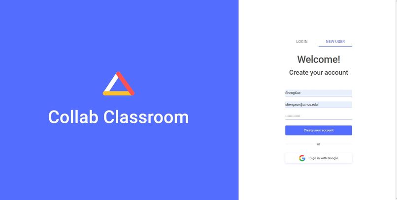 Collaborative Classroom – screenshot 2