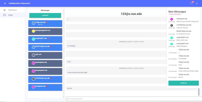 Collaborative Classroom – screenshot 3