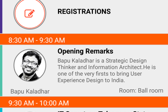 UXIndia Conference Android App