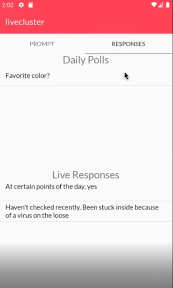 Cluster – screenshot 2