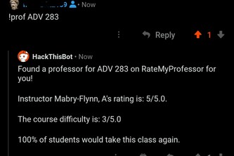 RedditProfessor