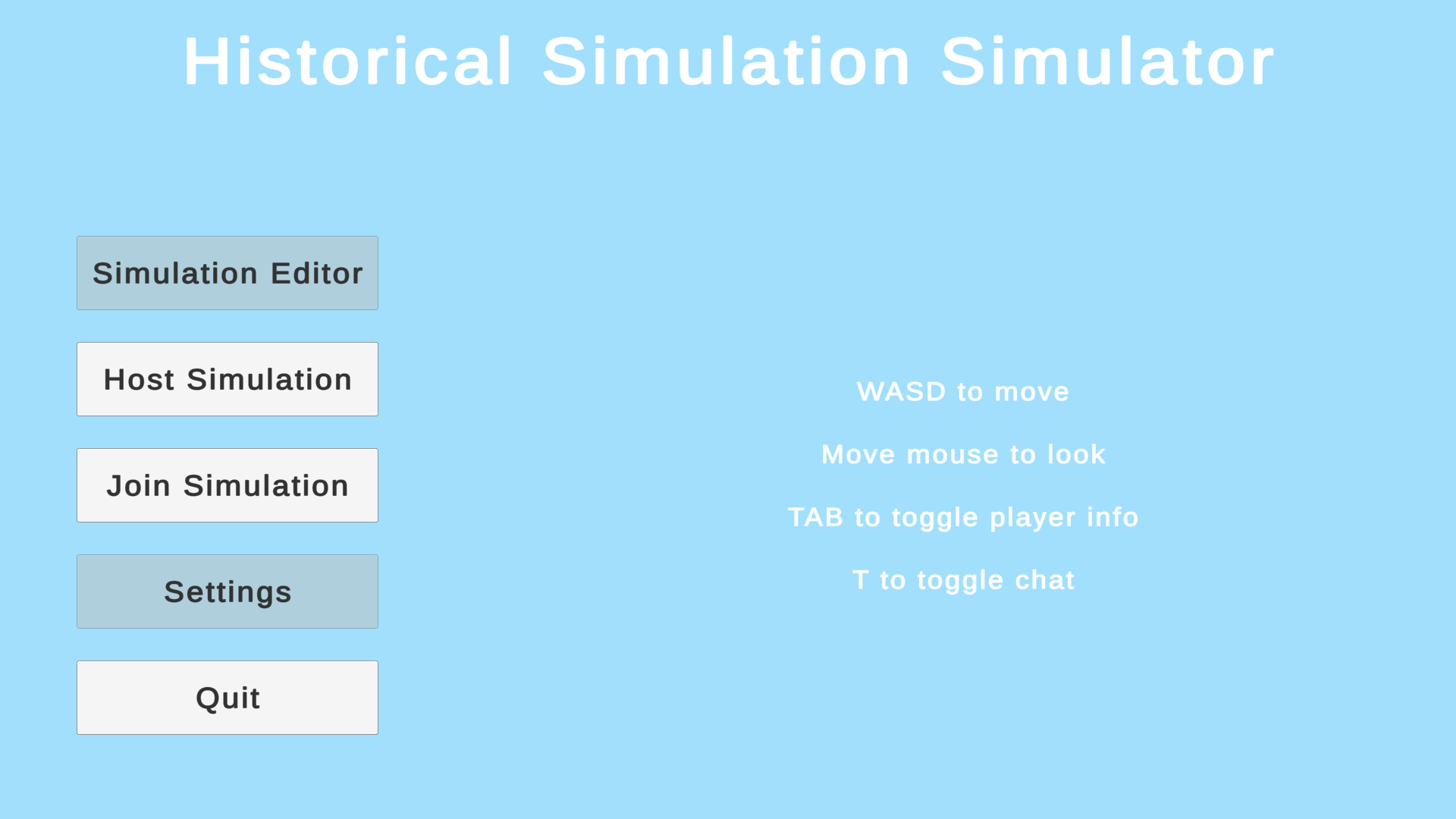 History Simulation Simulator Devpost