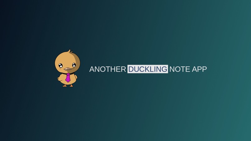 Another Duckling Note App – screenshot 1