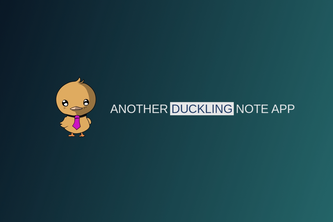 Another Duckling Note App