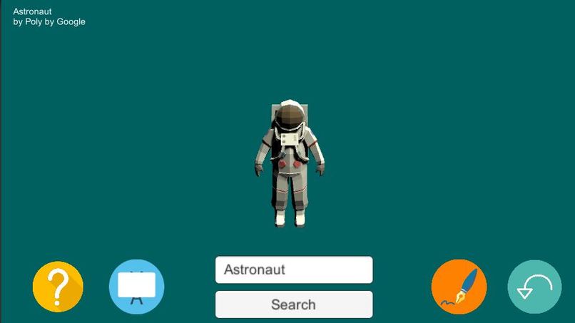 3D Education Tool using Google Poly – screenshot 1