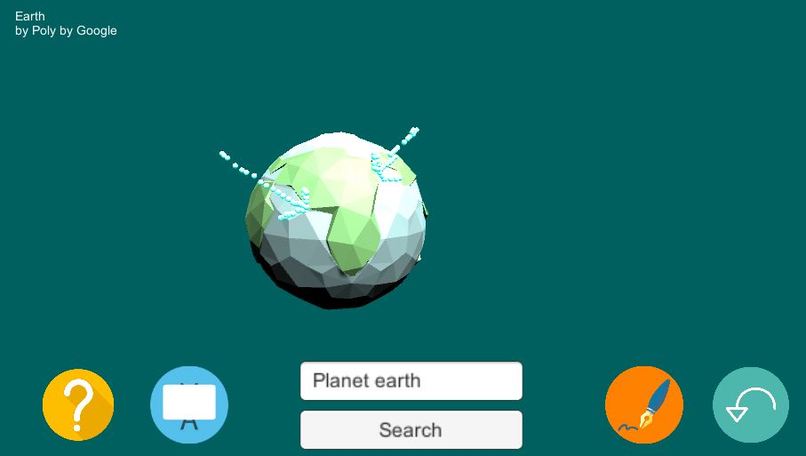 3D Education Tool using Google Poly – screenshot 3