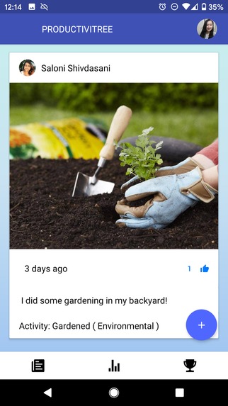 ProductiviTree – screenshot 2