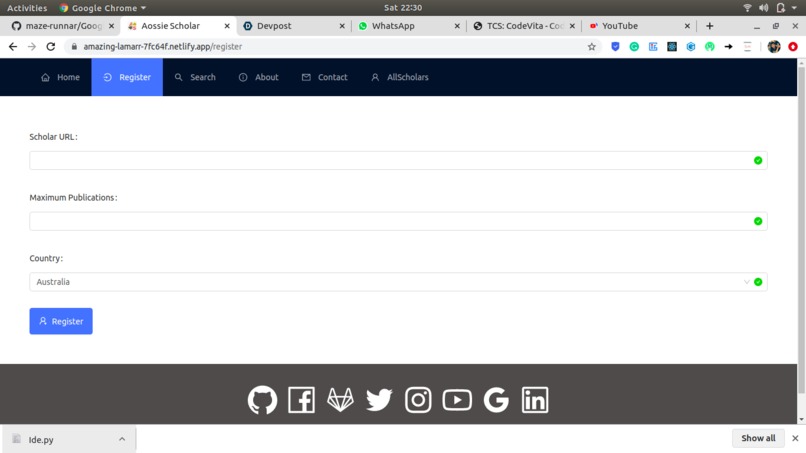 MyScholar  – screenshot 1