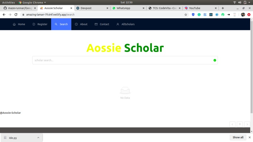 MyScholar  – screenshot 2