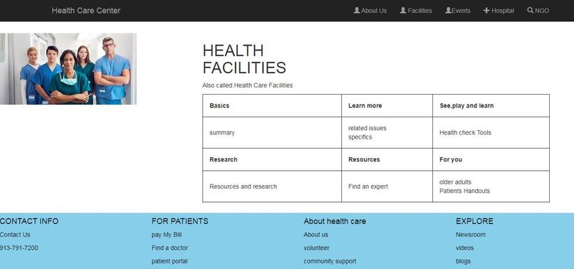 Health Care Center – screenshot 1