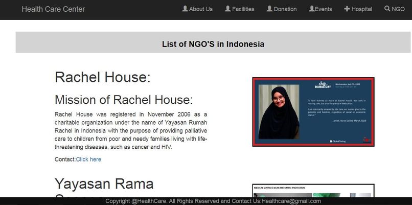 Health Care Center – screenshot 2