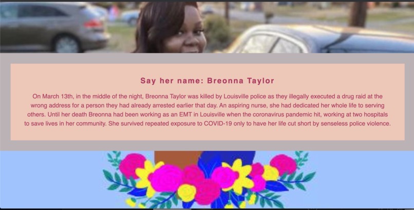 Justice for Breonna – screenshot 2