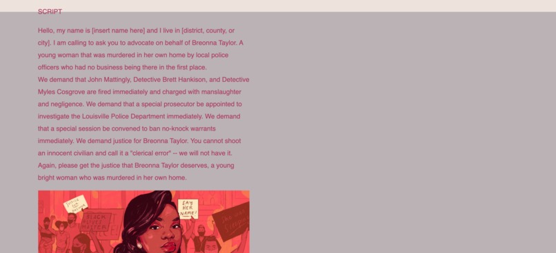 Justice for Breonna – screenshot 3