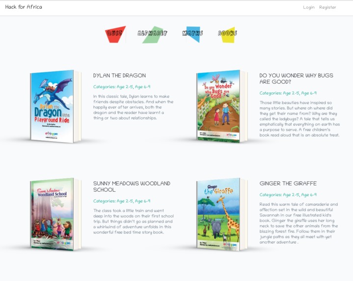 Help Africa to improve Literacy. – screenshot 1