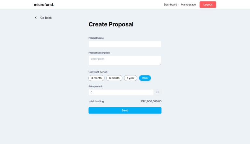 Microfund – screenshot 4