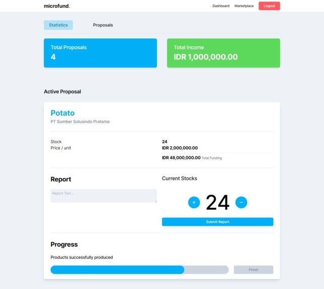 Microfund – screenshot 5