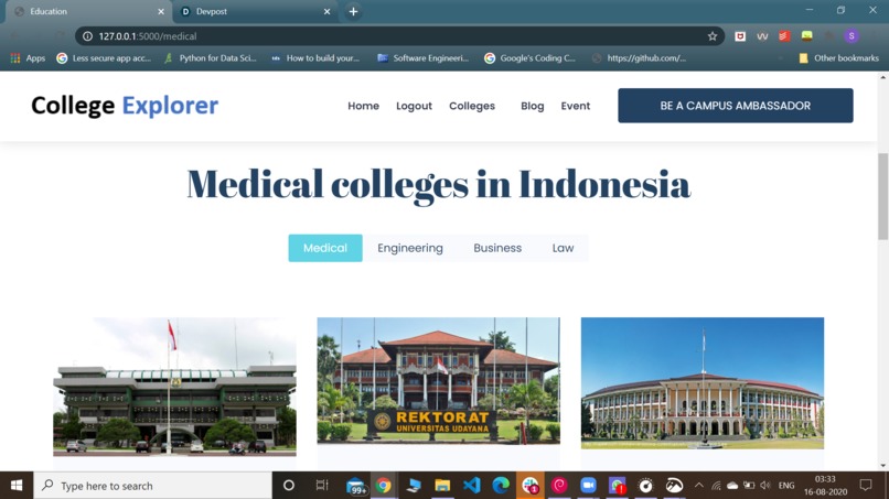 College Explorer – screenshot 4