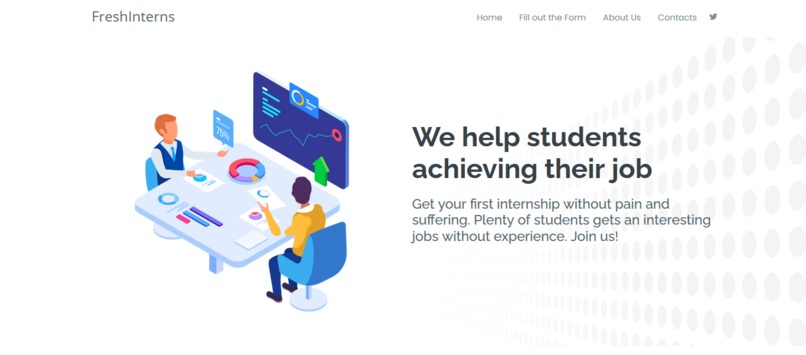 FreshIntern – screenshot 1