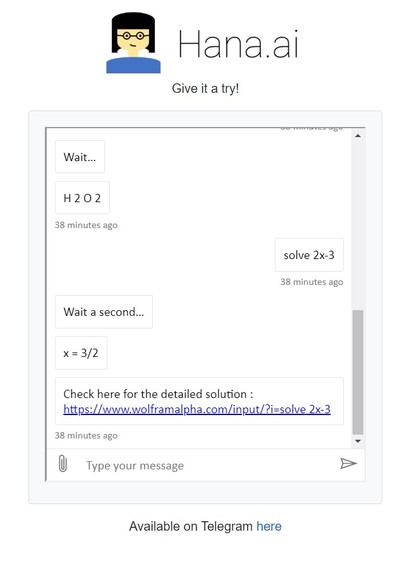 Hana.ai – screenshot 2