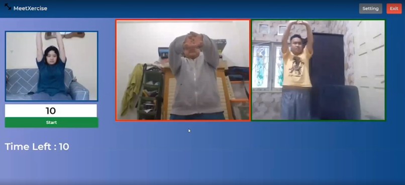 MeetXercise – screenshot 1