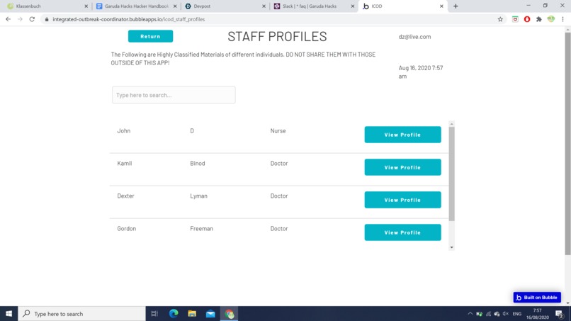 Integrated Outbreak Coordinator (ICOD) – screenshot 7