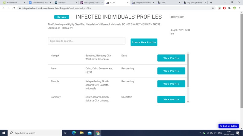 Integrated Outbreak Coordinator (ICOD) – screenshot 10