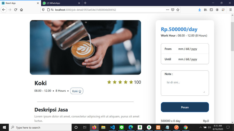 PasarKerja – screenshot 2