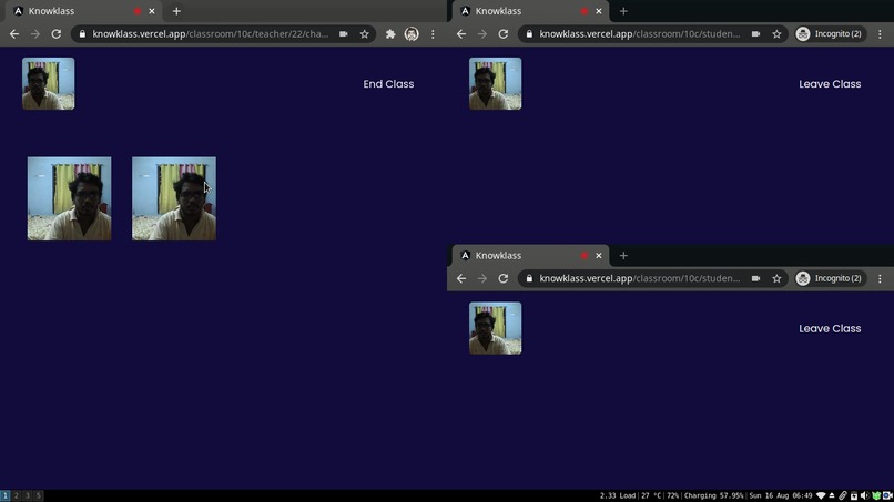knowklass – screenshot 1