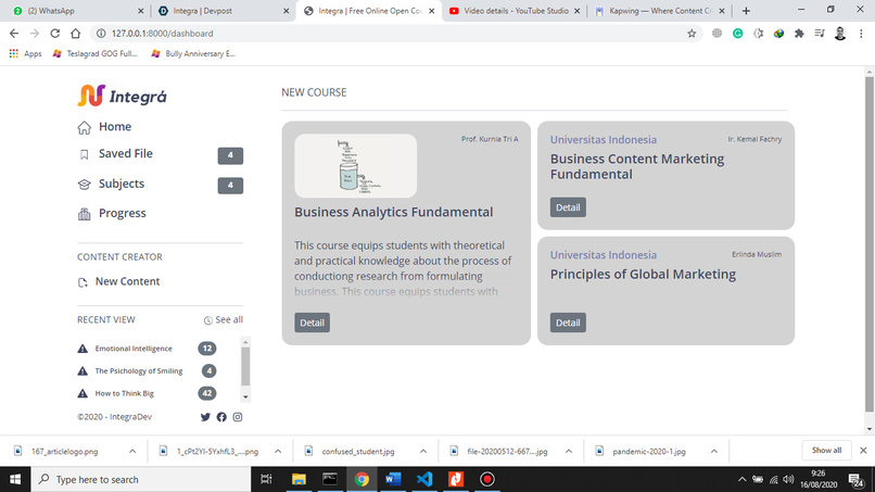 Integra – screenshot 2
