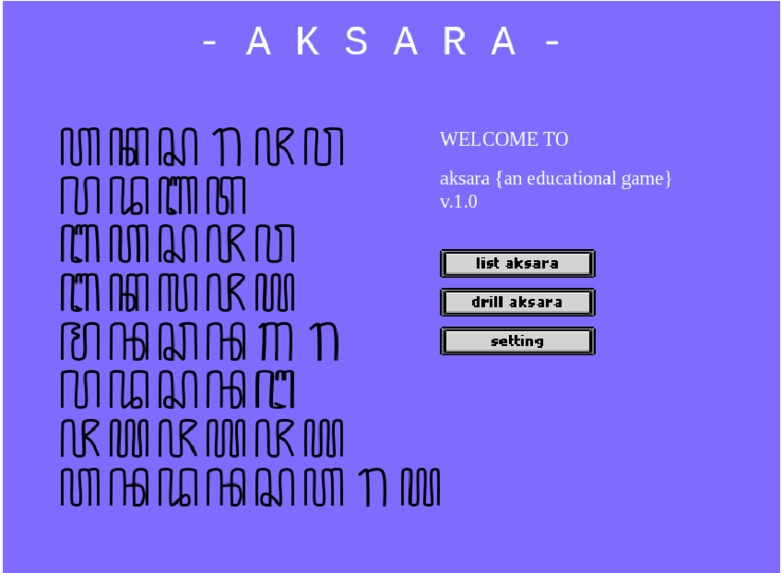 aksara – screenshot 1