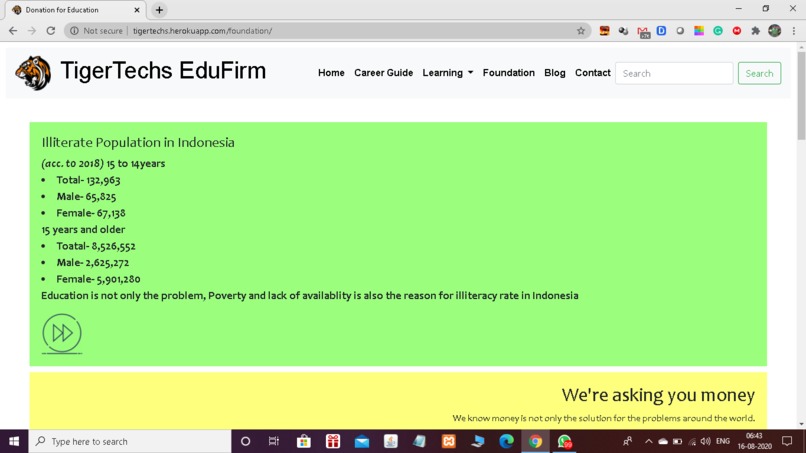 TigerTechs Edufirm – screenshot 4