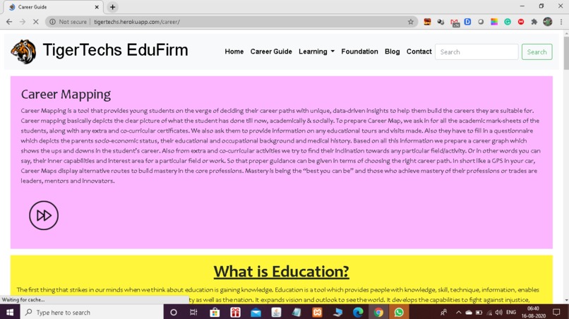 TigerTechs Edufirm – screenshot 6