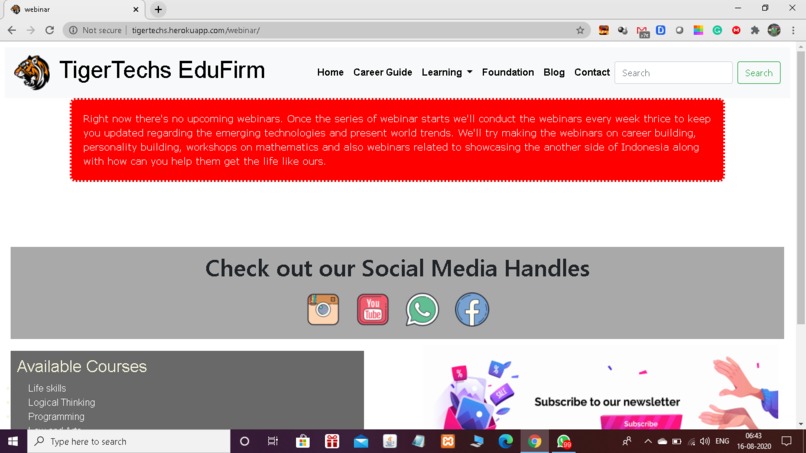 TigerTechs Edufirm – screenshot 7