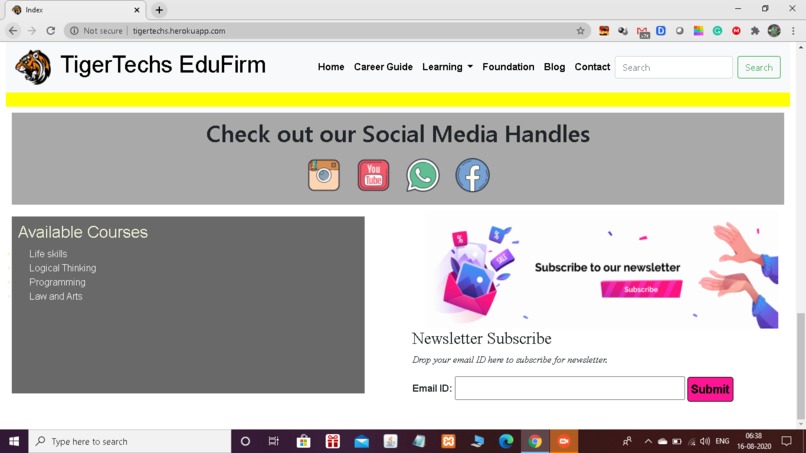 TigerTechs Edufirm – screenshot 8