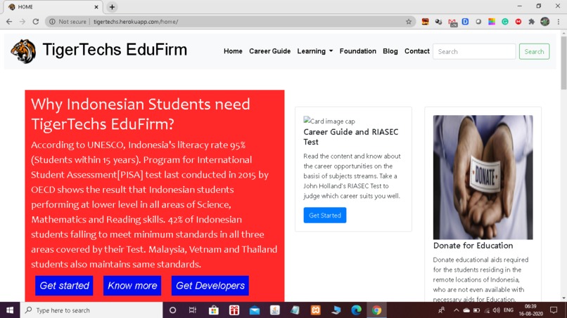 TigerTechs Edufirm – screenshot 9
