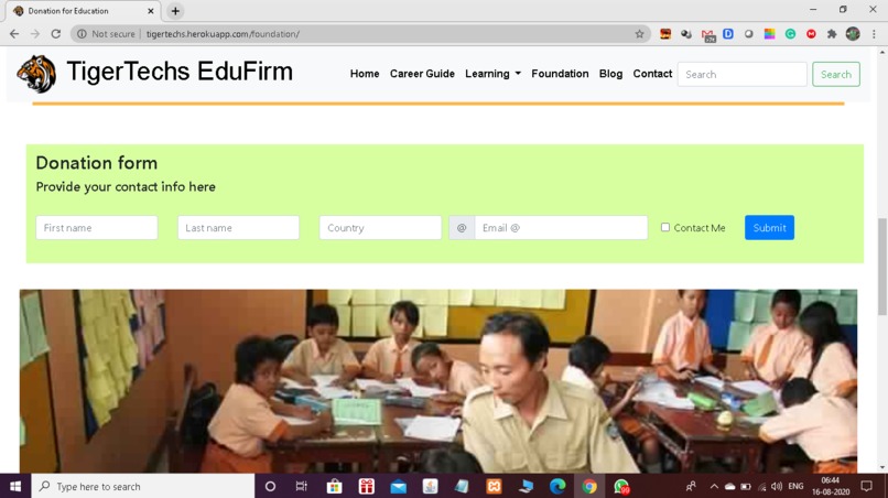 TigerTechs Edufirm – screenshot 13