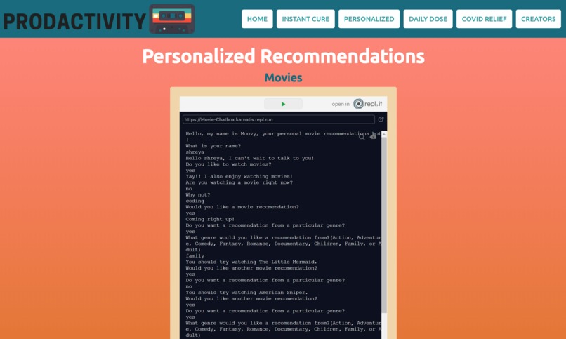 Prodactivity – screenshot 5