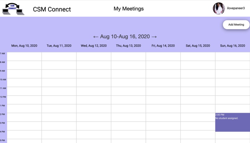 Computer Science Mentors (CSM) Connect – screenshot 10