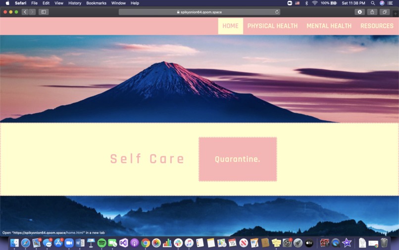 Self Care Quarantine – screenshot 1