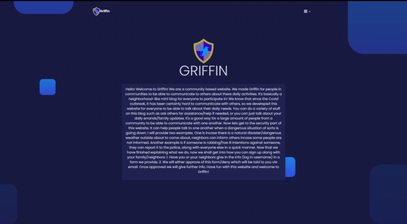 Griffin – screenshot 1