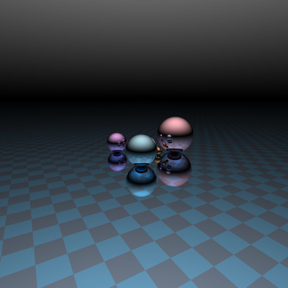 Distributed Renderer (8K Ray Tracing) – screenshot 1