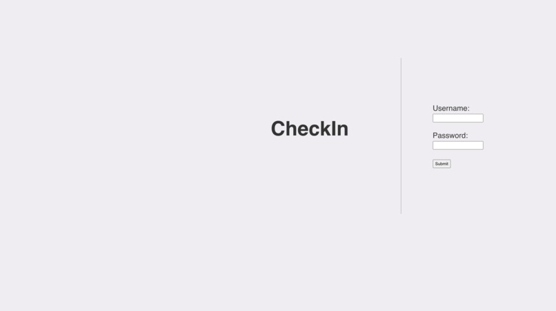CheckIn  – screenshot 1