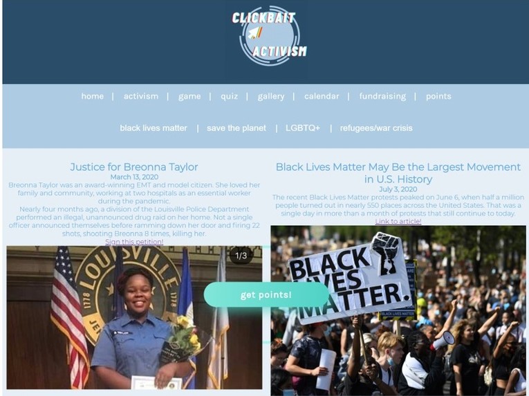 clickbait-activism – screenshot 4