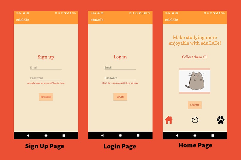 eduCATe – screenshot 1