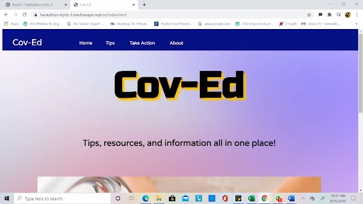 Cov-Ed – screenshot 1