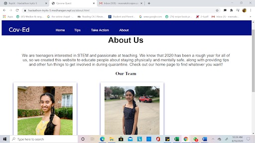 Cov-Ed – screenshot 3