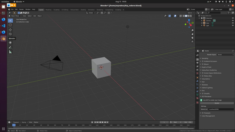 Blender DCP Render – screenshot 1