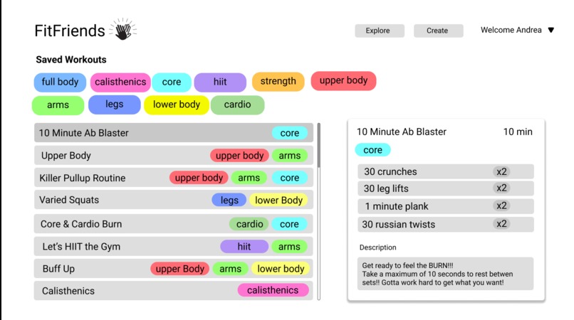 FitFriends – screenshot 2