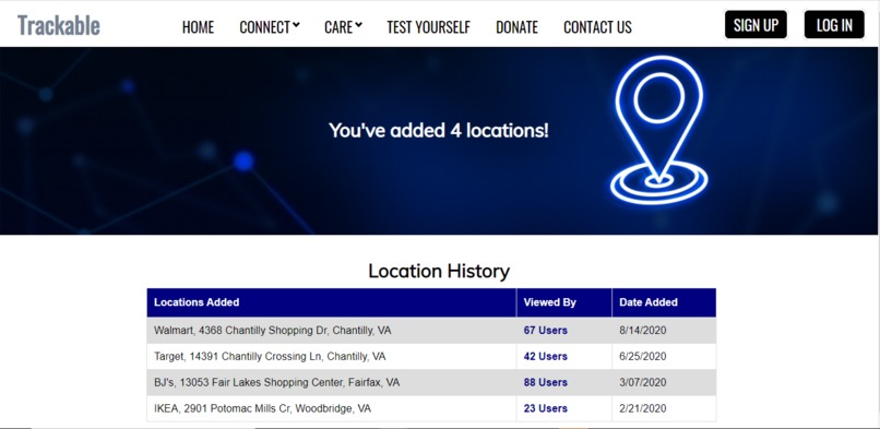 Trackable – screenshot 4